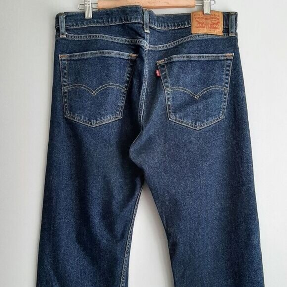 LEVI'S 505 Regular Fit Stretch Straight Leg Jeans Men's Sz 36 x 30 - Picture 7 of 12